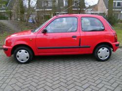 NISSAN MICRA red