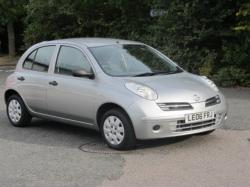 NISSAN MICRA silver