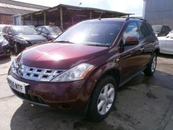 NISSAN MURANO 3.5 V6 red