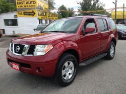 NISSAN PATHFINDER red