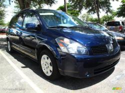 NISSAN QUEST S blue