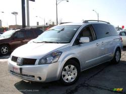 NISSAN QUEST S silver