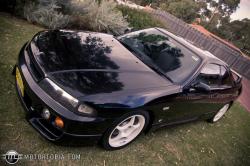 NISSAN R33 black