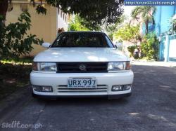 NISSAN SENTRA B13 brown