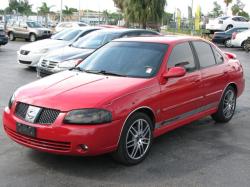 NISSAN SENTRA red