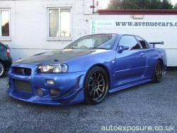 NISSAN SKYLINE blue