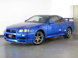 NISSAN SKYLINE blue