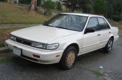 NISSAN STANZA white