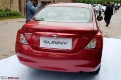 NISSAN SUNNY red