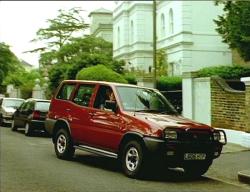 NISSAN TERRANO II red