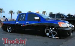 NISSAN TITAN blue