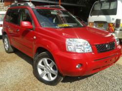 NISSAN X-TRAIL red