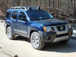 NISSAN XTERRA blue