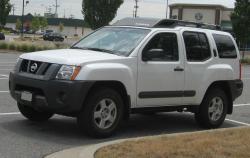 NISSAN XTERRA white