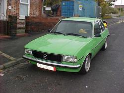 OPEL ASCONA green