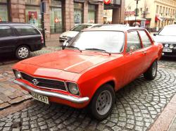 OPEL ASCONA red