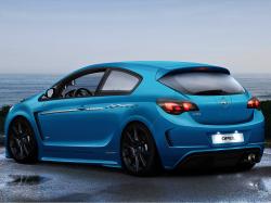 OPEL ASTRA GTC blue