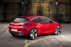 OPEL ASTRA GTC red