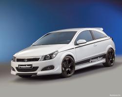 OPEL ASTRA GTC white