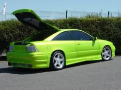 OPEL CALIBRA green