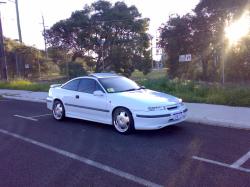 OPEL CALIBRA white