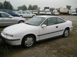 OPEL CALIBRA white