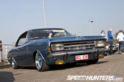 OPEL COMMODORE blue