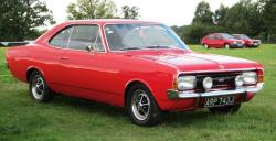 OPEL COMMODORE red
