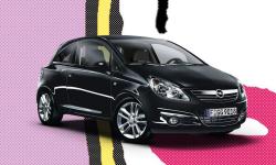 OPEL CORSA black