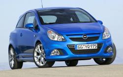 OPEL CORSA blue