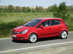 OPEL CORSA red