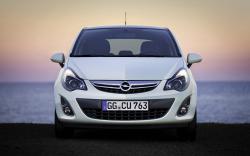 OPEL CORSA white