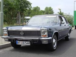 OPEL DIPLOMAT blue