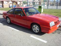 OPEL GT MANTA white