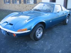 OPEL GT blue