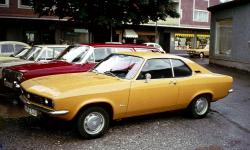 OPEL MANTA green