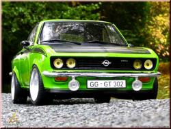 OPEL MANTA green