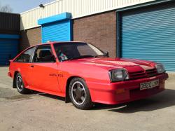 OPEL MANTA red