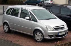 OPEL MERIVA 1.6 green