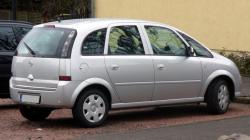 OPEL MERIVA 1.6 interior