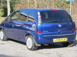 OPEL MERIVA blue