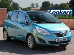 OPEL MERIVA blue