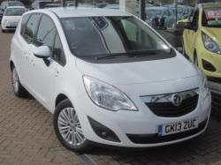 OPEL MERIVA white