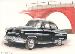 OPEL OLYMPIA black