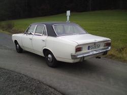 OPEL REKORD white