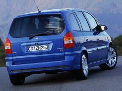 OPEL ZAFIRA blue