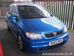 OPEL ZAFIRA blue