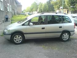 OPEL ZAFIRA silver