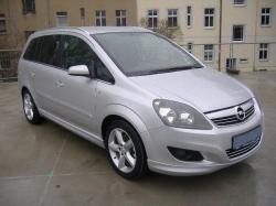 OPEL ZAFIRA silver