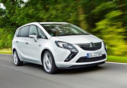 OPEL ZAFIRA white